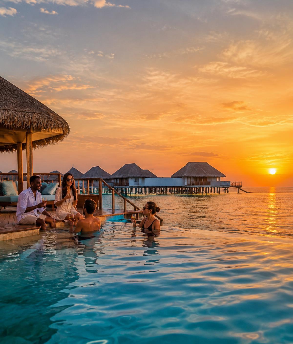 Corporate incentive trip — luxury resort