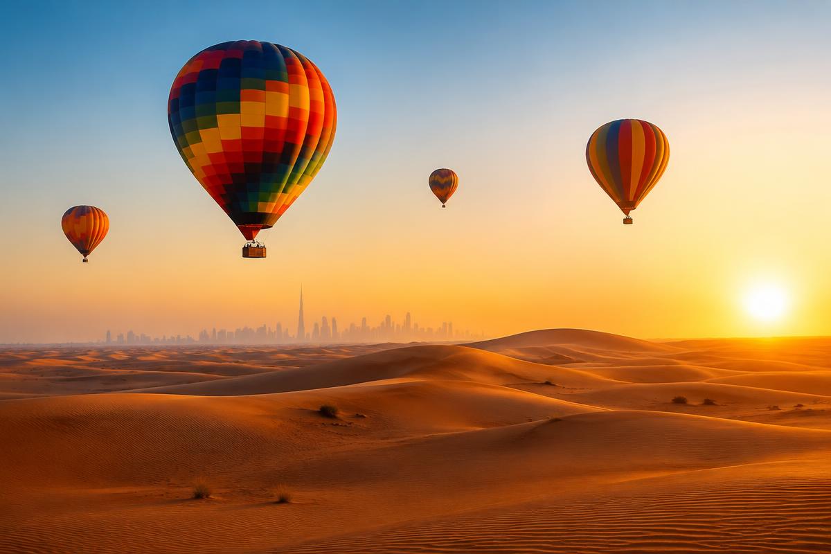 Sunrise Hot-Air Balloon