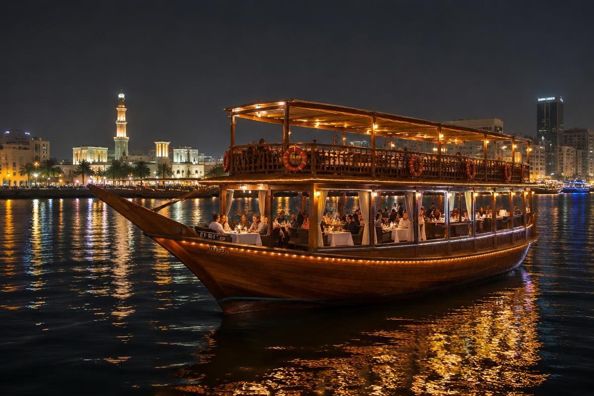 Dhow Dinner Cruise on the Creek